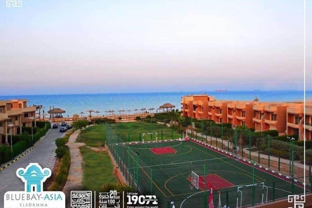 Amazing Chalet At Bluebay Asian Resort Pool View - Families Only Ain Suchna Exterior foto